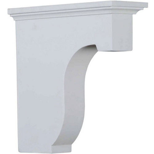 Ekena Millwork Bracket - Primed Polyurethane - BKT08X08X02LE