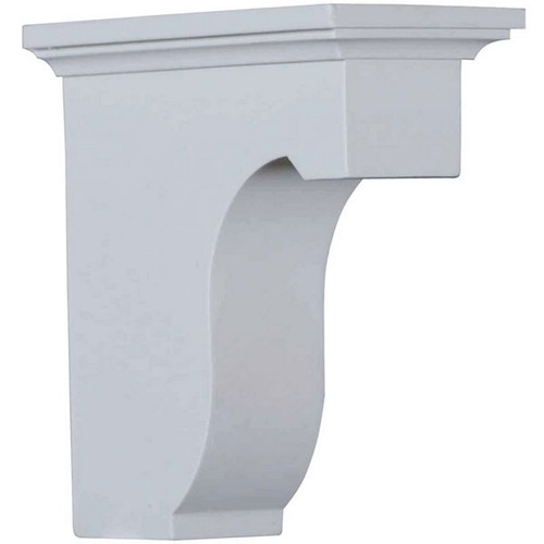 Ekena Millwork Bracket - Primed Polyurethane - BKT06X06X02LE