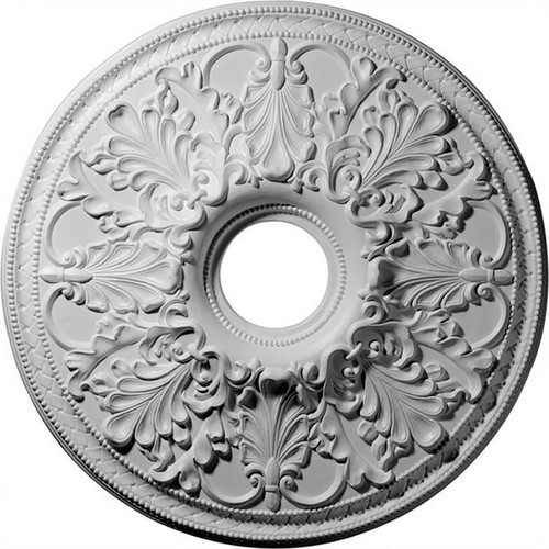 Ekena Millwork Ceiling Medallion - Primed Polyurethane - CM23AS