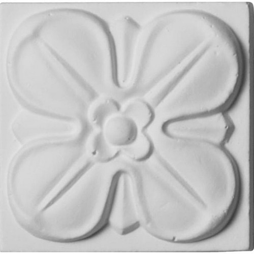 Ekena Millwork Rosette - Primed Polyurethane - ROS02X02FW