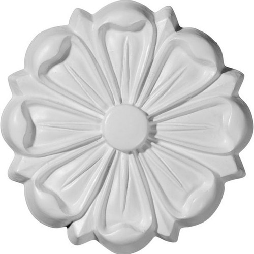 Ekena Millwork Rosette - Primed Polyurethane - ROS06X06ST