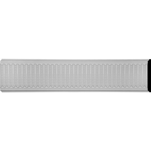 Ekena Millwork Chair Rail - Primed Polyurethane - MLD07X01TE