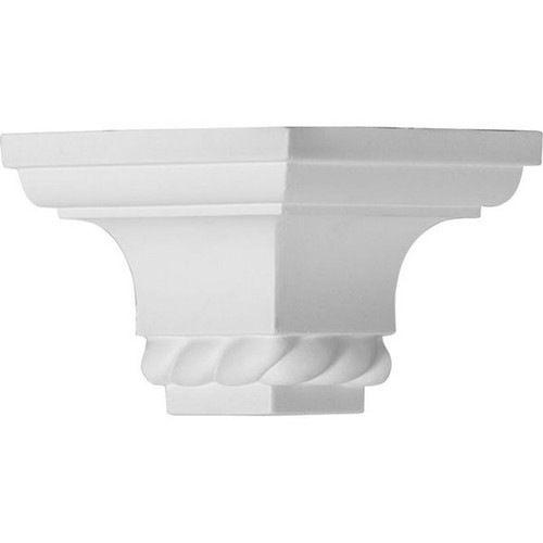 Ekena Millwork Crown Moulding Outside Corner - Primed Polyurethane - MOC02X02LN