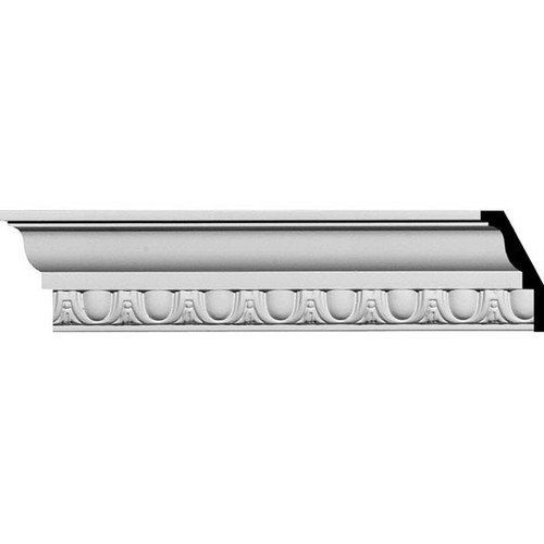 Ekena Millwork Crown Moulding - Primed Polyurethane - MLD03X01X03EG