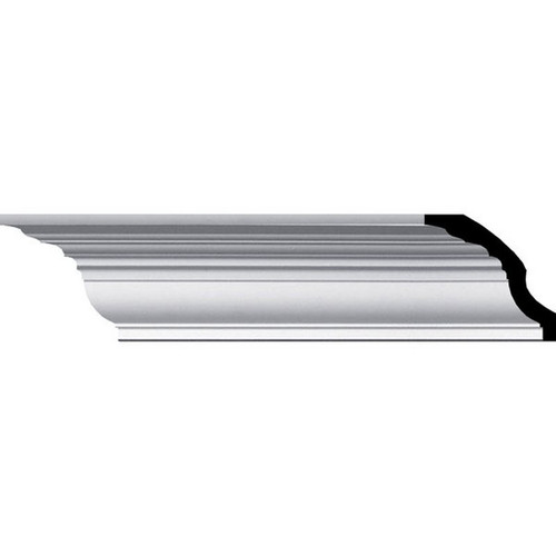 Ekena Millwork Crown Moulding - Primed Polyurethane - MLD03X03X04BE