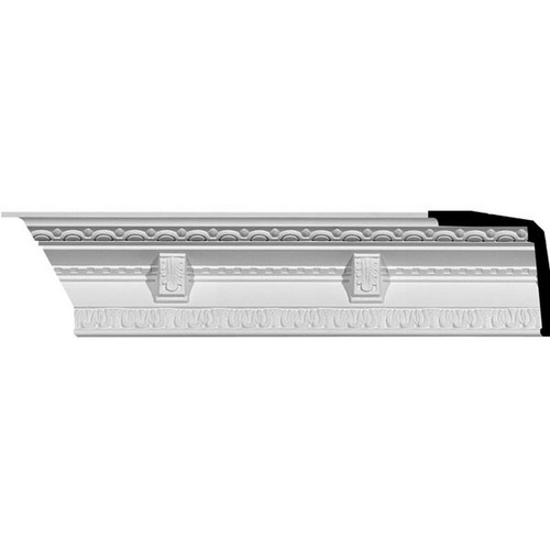 Ekena Millwork Crown Moulding - Primed Polyurethane - MLD04X03X05GR