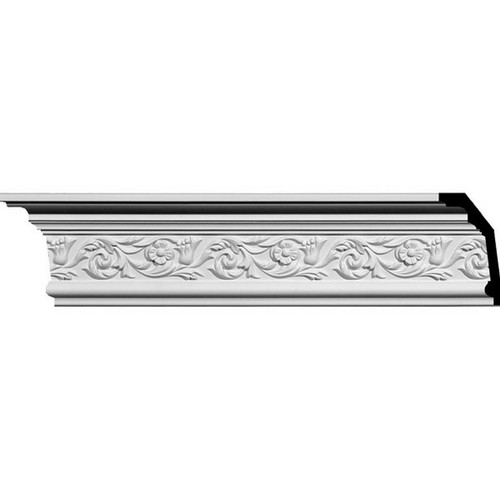 Ekena Millwork Crown Moulding - Primed Polyurethane - MLD05X02X06SP
