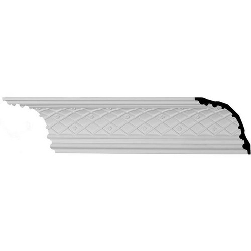 Ekena Millwork Crown Moulding - Primed Polyurethane - MLD06X06X08BR