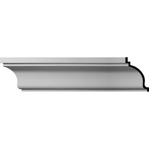 Ekena Millwork Crown Moulding - Primed Polyurethane - MLD09X12X14CL