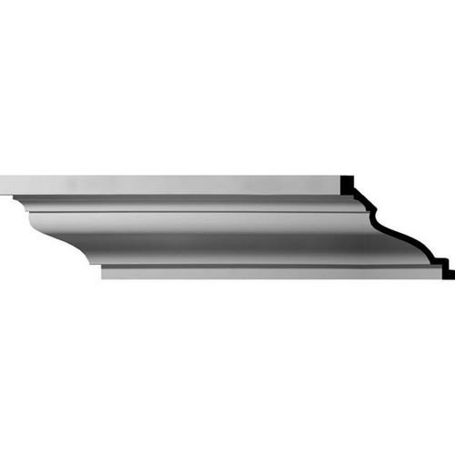 Ekena Millwork Crown Moulding - Primed Polyurethane - MLD10X12X16MI