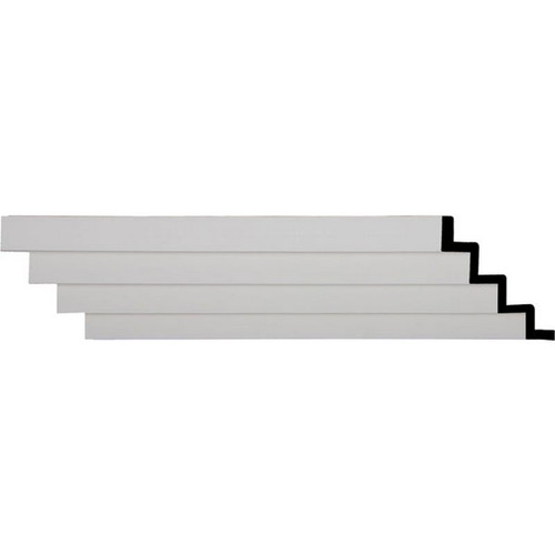 Ekena Millwork Crown Moulding - Primed Polyurethane - MLD07X08X11ER