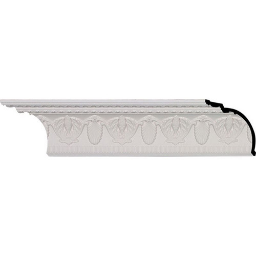 Ekena Millwork Crown Moulding - Primed Polyurethane - MLD06X05X08HA
