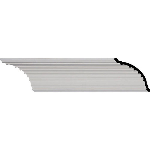Ekena Millwork Crown Moulding - Primed Polyurethane - MLD05X05X07FO