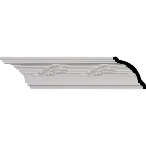 Ekena Millwork Crown Moulding - Primed Polyurethane - MLD04X04X05LT