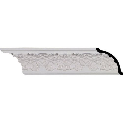 Ekena Millwork Crown Moulding - Primed Polyurethane - MLD03X03X05RO