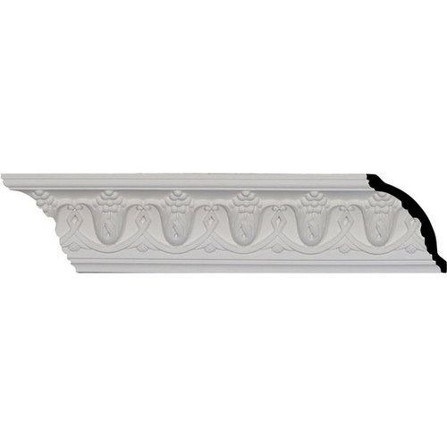 Ekena Millwork Crown Moulding - Primed Polyurethane - MLD03X03X04GR
