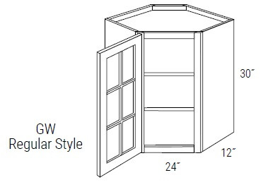 JSI Cabinetry Dover Castle Kitchen Cabinet - GWDC2736-KDC