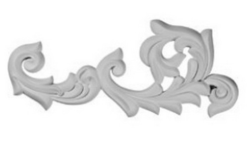 Ekena Millwork Onlay Moulding - Primed Polyurethane - ONL26X10X01SU-L
