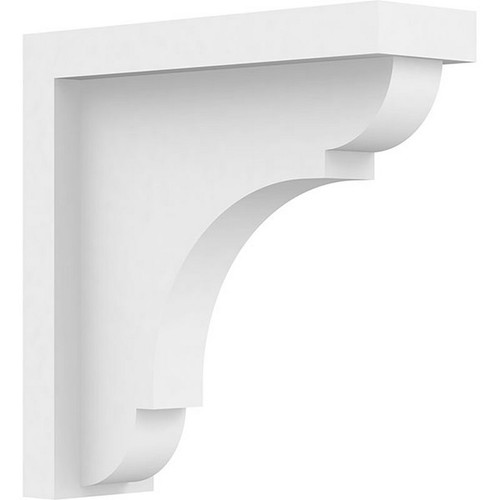 Ekena Millwork Standard Bryant Bracket - Primed Polyurethane - BKTP02X05X05BRY