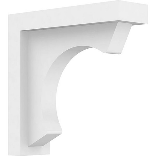 Ekena Millwork Standard Emerson Bracket - Primed Polyurethane - BKTP02X05X05EMR