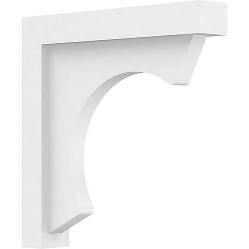 Ekena Millwork Standard Emerson Bracket - Primed Polyurethane - BKTP02X12X12EMR