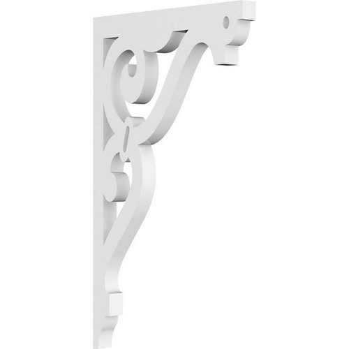 Ekena Millwork Finley Bracket - Primed Polyurethane - BKTP01X06X11FI