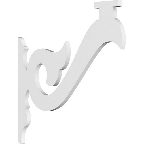 Ekena Millwork Florence Bracket - Primed Polyurethane - BKTP01X16X16FL