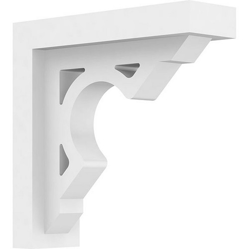 Ekena Millwork Standard Sheridan Bracket - Primed Polyurethane - BKTP02X05X05SHE