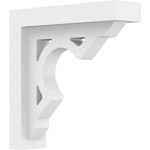 Ekena Millwork Standard Sheridan Bracket - Primed Polyurethane - BKTP02X08X08SHE