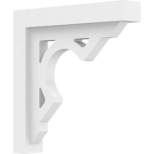 Ekena Millwork Standard Sheridan Bracket - Primed Polyurethane - BKTP02X12X12SHE