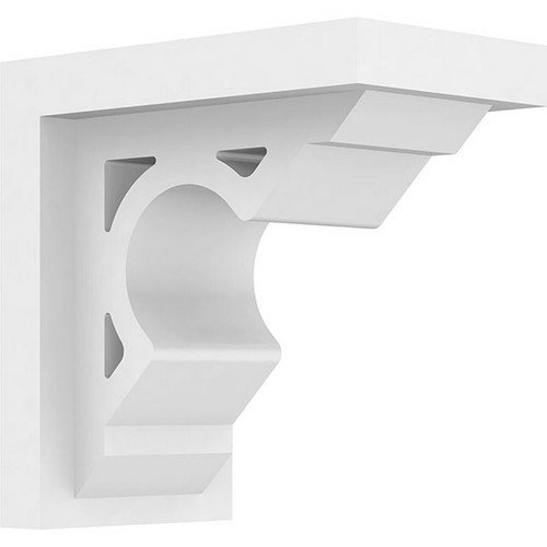 Ekena Millwork Standard Sheridan Bracket - Primed Polyurethane - BKTP03X05X05SHE