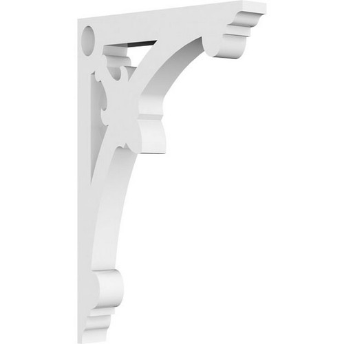 Ekena Millwork Sellek Bracket - Primed Polyurethane - BKTP01X04X06SK