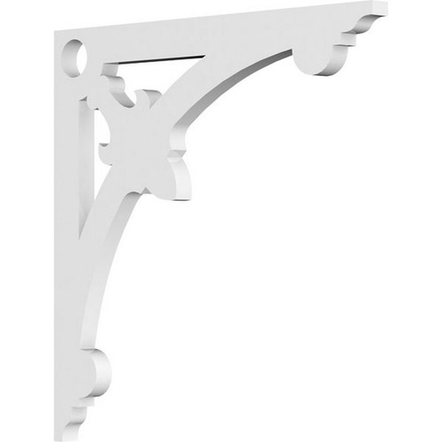 Ekena Millwork Sellek Bracket - Primed Polyurethane - BKTP01X12X12SK