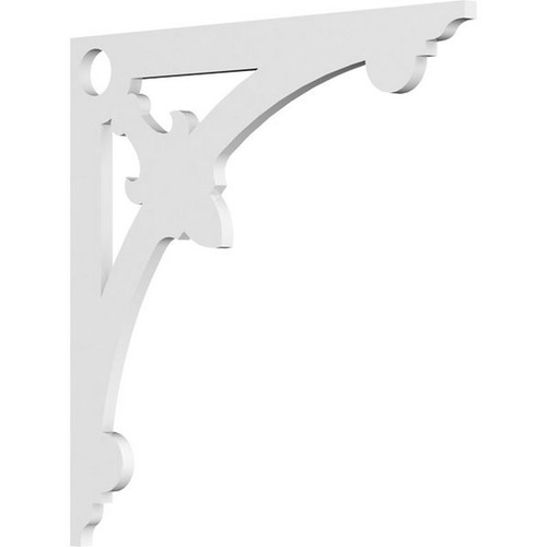 Ekena Millwork Sellek Bracket - Primed Polyurethane - BKTP01X20X20SK