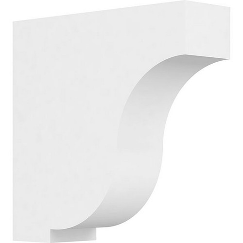 Ekena Millwork Standard Van Buren Bracket - Primed Polyurethane - BKTP02X05X05VAN