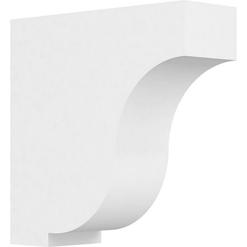 Ekena Millwork Standard Van Buren Bracket - Primed Polyurethane - BKTP02X06X06VAN