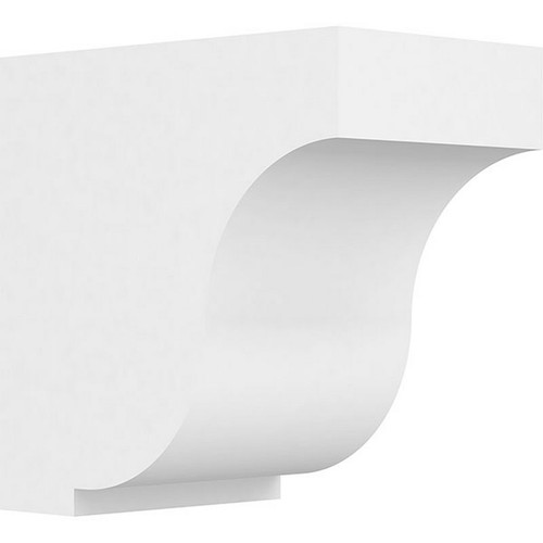 Ekena Millwork Standard Van Buren Bracket - Primed Polyurethane - BKTP07X10X10VAN