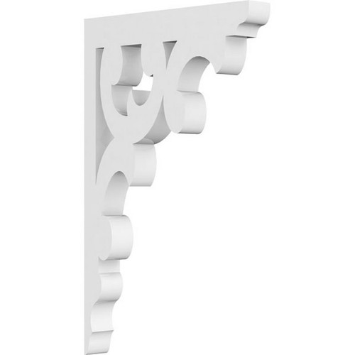 Ekena Millwork Vienna Bracket - Primed Polyurethane - BKTP01X04X07VI