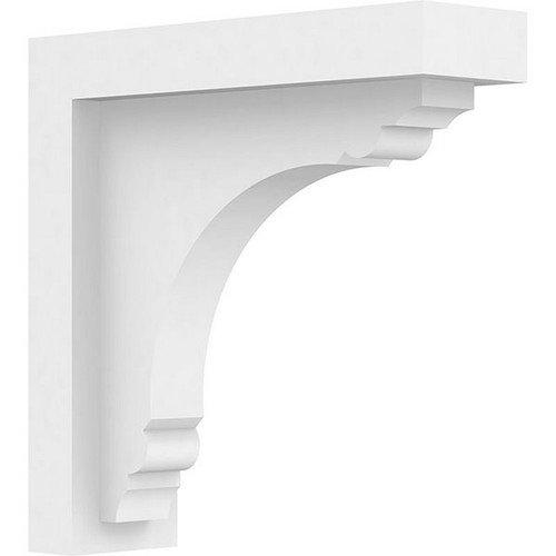 Ekena Millwork Standard Warren Bracket - Primed Polyurethane - BKTP02X07X07WAR