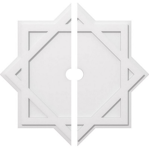 Ekena Millwork Axel Ceiling Medallion - Primed Polyurethane - CMP36AL2-03000