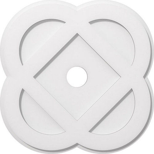 Ekena Millwork Charlotte Ceiling Medallion - Primed Polyurethane - CMP22CE-03000