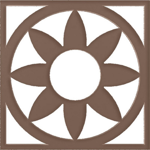 Ekena Millwork Blume Ceiling Medallion - Primed Polyurethane - CMPP16BLSCO