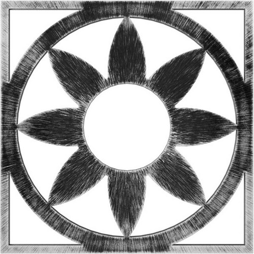 Ekena Millwork Blume Ceiling Medallion - Primed Polyurethane - CMPP32BLAPW