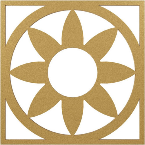 Ekena Millwork Blume Ceiling Medallion - Primed Polyurethane - CMPP36BLSGO