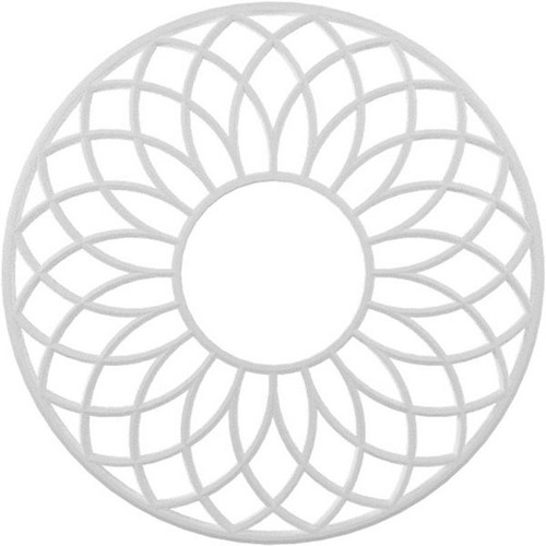 Ekena Millwork Cannes Ceiling Medallion - Primed Polyurethane - CMPP20CN