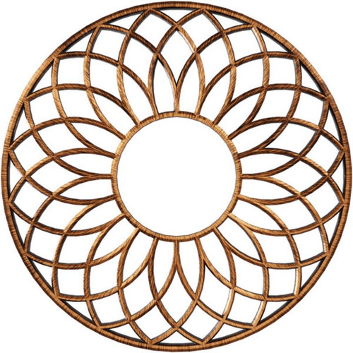 Ekena Millwork Cannes Ceiling Medallion - Primed Polyurethane - CMPP22CNACO
