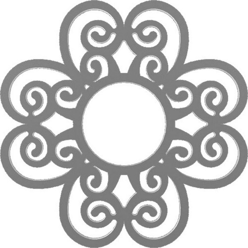 Ekena Millwork Cohen Ceiling Medallion - Primed Polyurethane - CMPP40COSNI