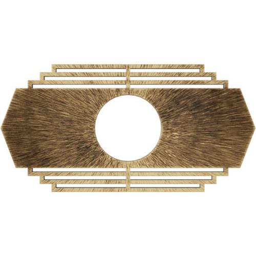 Ekena Millwork Chrysler Ceiling Medallion - Primed Polyurethane - CMPP18X09CSABS