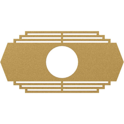 Ekena Millwork Chrysler Ceiling Medallion - Primed Polyurethane - CMPP24X12CSSGO