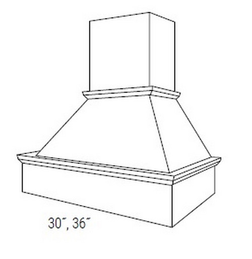 JSI Cabinetry Dover Lunar Kitchen Cabinet - VCHIM3042-ESS